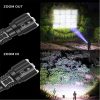 LED Flashlights |   Wholesale Xhp160 Mini Flashlight Type-c Usb Rechargeable High Brightness Outdoor Camping Flash Light Torch 9220-P160 (without battery) LED Flashlights 9220-P160 (without battery)