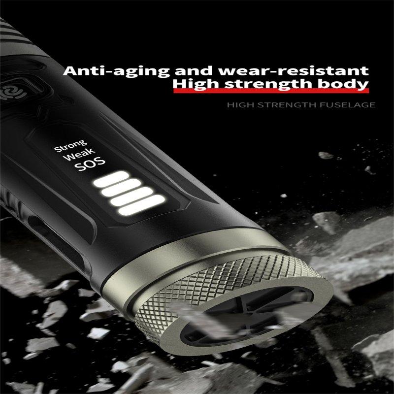 LED Flashlights |   Wholesale Xhp360 Led Flashlight Super-bright Type-c Usb Charging Strong Light Long-range Torch P360 flashlight LED Flashlights LED Flashlights