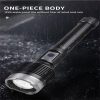 LED Flashlights |   Wholesale Xhp360 Mini Flashlight 3500-4000 Lumen Super Bright Long-range Strong Light Aluminum Alloy Torch 9116B long + USB cable LED Flashlights 9116B long + USB cable