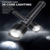 LED Flashlights |   Wholesale Xhp360 Mini Flashlight 3500-4000 Lumen Super Bright Long-range Strong Light Aluminum Alloy Torch 9116B long + USB cable LED Flashlights 9116B long + USB cable