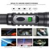 LED Flashlights |   Wholesale Xhp360 Mini Flashlight 5 Levels Telescopic Zoomable Super Bright Type-c Charging Strong Light Torch Short LED Flashlights LED Flashlights