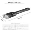 LED Flashlights |   Wholesale Xhp70 Diving Flashlight 3 Levels Waterproof Super Bright Night Fishing Torch LED Flashlights As shown