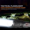 LED Flashlights |   Wholesale Xhp70 Outdoor Flashlight 4 Levels Zoomable Super Bright Type-c Fast Charge Torch LED Flashlights As shown