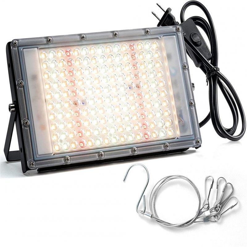 LED Grow Lights |   Wholesale 100w Led Grow Light With Plug Plant Growing Lamp Promoting Plant Growth For Greenhouse Hydroponic Flower Seeds US plug LED Grow Lights LED Grow Lights