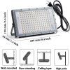 LED Grow Lights |   Wholesale 300w Led Grow Light Full Spectrum Energy Saving 380-840nm Sunlight Plant Grow Lamp EU plug LED Grow Lights EU plug