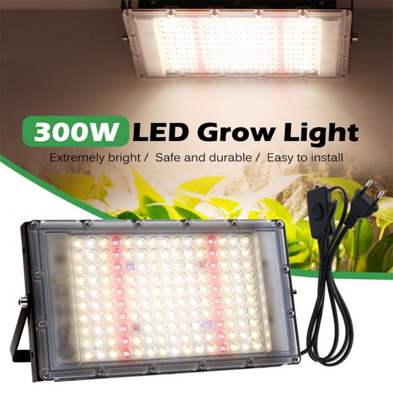 LED Grow Lights |   Wholesale 300w Led Grow Light Full Spectrum Energy Saving 380-840nm Sunlight Plant Grow Lamp regular line LED Grow Lights LED Grow Lights