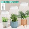 LED Grow Lights |   Wholesale 6W 380-800nm Full Spectrum LED Grow Light Plant Growing Lamp With 3 Timer 4 Level Dimming For Indoor Plants 10W LED Grow Lights 10W