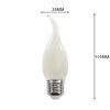 LED Light Bulbs |   Wholesale 10Pcs C35 LED Candle Bulb for Hotel Office Chandelier Lamp Decoration E27 220V LED Light Bulbs 220-240V 6500K + 4W