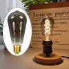 LED Light Bulbs |   Wholesale 1pc/2pcs ST64 Dimmable LED Edison Lamp 2700k E27 220V 4W Super Bright Retro Vintage Household Lighting Lamp 2 LED Light Bulbs 2