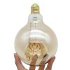 LED Light Bulbs |   Wholesale 220V 4W 220LM LED G125 Edison Bulb with Decorative Note Shape Filament LED Light Bulbs 220V E27 screw + 4