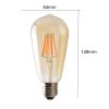 LED Light Bulbs |   Wholesale 4pcs Led Edison Filament Bulb 4w/6w/8w E27 Antique Retro Light Bulb Simple Installation Household Lighting Lamp 4 watts LED Light Bulbs 4 watts