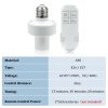 LED Light Bulbs |   Wholesale E27 Lamp Holder Wireless Remote Control Stable Performance Light Bulb Cap Socket Switch Screw Kit 220V LED Light Bulbs 220V