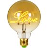 LED Light Bulbs |   Wholesale Edison Lamp Retro Edison Love Letter Bulb Creative Golden Warm Light Glass Chandelier Desk Lamp LED Light Bulbs Desk lamp + 110-130V