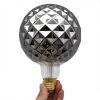 LED Light Bulbs |   Wholesale Edison Lamp Retro Pineapple Lighting Bulb Creative Led Hard Filament Warm White Light Lamp LED Light Bulbs G125 Smoky gre Inner Pineapple