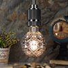 LED Light Bulbs |   Wholesale Edison Lamp Retro Pineapple Lighting Bulb Creative Led Hard Filament Warm White Light Lamp LED Light Bulbs G95 Smoky grey Outer Pineapple