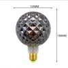 LED Light Bulbs |   Wholesale Edison Lamp Retro Pineapple Lighting Bulb Creative Led Hard Filament Warm White Light Lamp LED Light Bulbs G95 Smoky grey Inner Pineapple