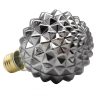 LED Light Bulbs |   Wholesale Edison Lamp Retro Pineapple Lighting Bulb Creative Led Hard Filament Warm White Light Lamp LED Light Bulbs G95 Smoky grey Outer Pineapple