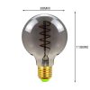 LED Light Bulbs |   Wholesale LED Dimmable Retro Edison Bulb E27 Single Spiral Filament Lamp for Resturant Decor LED Light Bulbs 220v 2200k