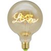 LED Light Bulbs |   Wholesale Retro LED Love Letter Lamp G125 Edison Bulb with Yellow Galss Shell for Home Decoration LED Light Bulbs LED Light Bulbs