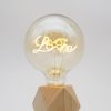 LED Light Bulbs |   Wholesale Retro LED Love Letter Lamp G125 Edison Bulb with Yellow Galss Shell for Home Decoration LED Light Bulbs LED Light Bulbs