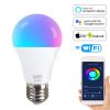 LED Light Bulbs |   Wholesale Smart Light Bulbs 1500LM 2000-7000K 15W Night Light Bulbs WiFi RGB LED Color Changing Bulb Voice Controlled Bulb Light For E27/E26/B22 Screw Base Light Bulb E26 LED Light Bulbs LED Light Bulbs