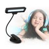 LED Night Lights |   Wholesale 10 Led Portable Flexible Music  Score  Light Guitar Piano Light Clip-on For Music Stand Eye Protection Saving Energy Smart Dimming Light As shown LED Lighting As shown