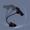 LED Night Lights |   Wholesale 10 Led Portable Flexible Music  Score  Light Guitar Piano Light Clip-on For Music Stand Eye Protection Saving Energy Smart Dimming Light As shown LED Lighting As shown