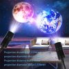 LED Night Lights |   Wholesale 2-in-1 Led Starry Projector 360 Degree Rotatable Usb Rechargeable Night Light with Bracket Earth Model LED Lighting Earth model