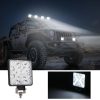 LED Night Lights |   Wholesale 2pcs LED Offroad Work Light Bar Spot Square Lamp Driving Truck ATV UTE SUV 4X4; LED Lighting LED Night Lights