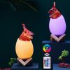 LED Night Lights |   Wholesale 3d Dinosaur Egg Shape  Night Light Household Bedside Led Table Lamp LED Lighting LED Night Lights