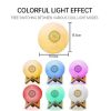 LED Night Lights |   Wholesale 3W Colorful Led Moon Lamp with Stand Rechargeable Bluetooth Remote Control Night Light LED Lighting Colorful lights