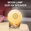 LED Night Lights |   Wholesale 3W Colorful Led Moon Lamp with Stand Rechargeable Bluetooth Remote Control Night Light LED Lighting Colorful lights