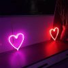 LED Night Lights |   Wholesale 5v Led Neon Light Love Shape For Wedding Party Proposal Birthday Confession Scene Layout Decoration pink LED Lighting LED Night Lights