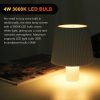 LED Night Lights |   Wholesale 5W LED Rechargeable Desk Lamp 1500-6500K IP54 Waterproof 10-100% Adjustable Brightness Wireless Touch Sensor Table Lamp For Family Restaurant Bar White LED Lighting LED Night Lights