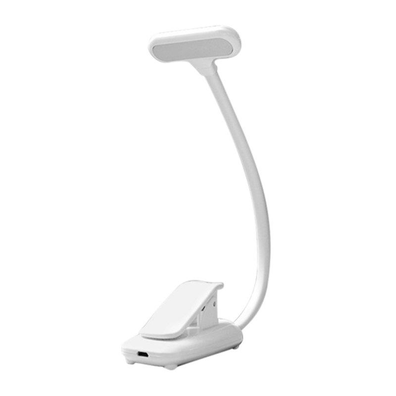 LED Night Lights |   Wholesale 9 Leds Clip On Book Light 3 Color Temperatures Stepless Dimming USB Rechargeable Touch Sensor Reading Lamp For Book Lovers White LED Lighting LED Night Lights