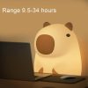 LED Night Lights |   Wholesale Capybara LED Night Light Cute Capybara Night Lamp 800mAh Battery Nursery Night Light Bedside Table Lamp For Boys Girls Kids 3.86×6.5×4.33 In warm light LED Lighting LED Night Lights