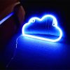 LED Night Lights |   Wholesale Cloud Neon Signs, Battery USB Powered Cloud Shaped Decoration Wall Lights, Aesthetic Decoration For Teens Girls Boys Kids Room Christmas Birthday Wedding Party pink LED Lighting LED Night Lights