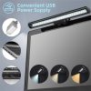 LED Night Lights |   Wholesale Computer Monitor Screen Clamping Light 10 Brightness Levels 3 Colors Led Desk Lamp For Bar Home Office black LED Lighting Black