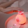 LED Night Lights |   Wholesale Cute Silicone LED Night Light Money Bag Shape Dimming Soft Eye Caring Bedroom Bedside Lamp Birthday Xmas Gifts For Boys Girls Pink LED Lighting LED Night Lights