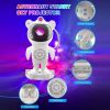 LED Night Lights |   Wholesale DC5V 1A 3-in-1 Astronaut Star Projector With Remote Control Bluetooth-compatible Music Speaker USB Rechargeable Night Light Projector Colorful LED Lighting Colorful