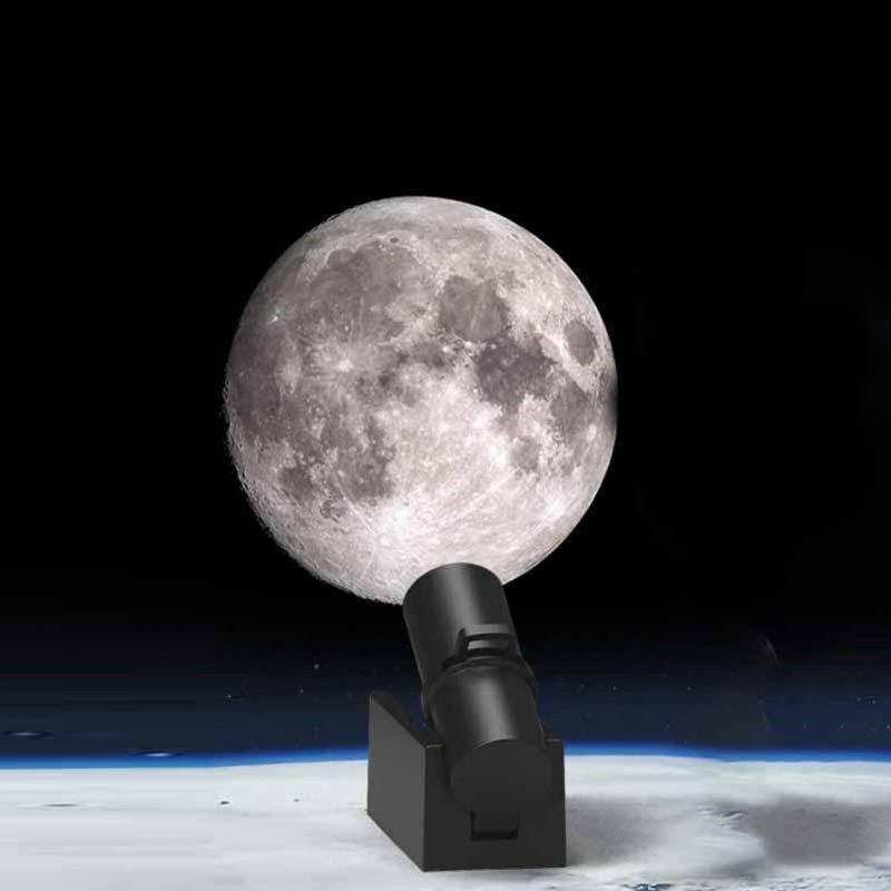 LED Night Lights |   Wholesale Earth Moon Projection Lamp Planet Projector Usb Rechargeable Background Atmosphere Lights Photo Props Moon LED Lighting LED Night Lights