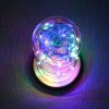 LED Night Lights |   Wholesale Glass Dome Rose with Wooden Base Valentine’s Day Gifts Christmas LED Rose Lamps Home Decoration As shown LED Lighting As shown