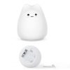 LED Night Lights |   Wholesale LED Cat Kids Night Light With Tap Control Soft Silicone Night Lamp For Kids Baby Girls Boys Children Toddler cute cat LED Lighting Cute cat