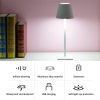 LED Night Lights |   Wholesale Led Desk Lamp 4200mah Rechargeable Adjustable Brightness Touch Night Light Table Lamp For Living Room Bedroom White 4000mAh LED Lighting LED Night Lights