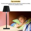 LED Night Lights |   Wholesale Led Desk Lamp 4200mah Rechargeable Adjustable Brightness Touch Night Light Table Lamp For Living Room Bedroom White 4000mAh LED Lighting LED Night Lights