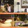 LED Night Lights |   Wholesale Led Desk Lamp 4200mah Rechargeable Adjustable Brightness Touch Night Light Table Lamp For Living Room Bedroom White 4000mAh LED Lighting LED Night Lights