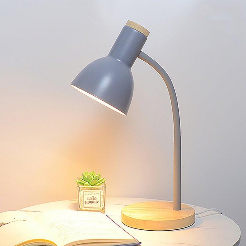 LED Night Lights |   Wholesale LED Desk Lamp Adjustable Goose Neck Table Lamp Eye-Caring Study Desk Lamps Nightstand Lamp‎ For Bedroom Living Room Bar Study Room Office Gray model LED Lighting Gray model