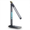 LED Night Lights |   Wholesale LED Desk Lamp with Wireless Charger Dual Lcd Display Multi-functional Smart Eye Caring Table Lamps Black EU Plug LED Lighting Black EU plug