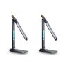 LED Night Lights |   Wholesale LED Desk Lamp with Wireless Charger Dual Lcd Display Multi-functional Smart Eye Caring Table Lamps Black EU Plug LED Lighting Black EU plug