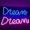 LED Night Lights |   Wholesale Led Dream Shape Neon Lamp Usb Charging Birthday Wedding Holiday Supply For Living Room Wall Decoration pink LED Lighting LED Night Lights